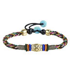 Vajra Knot of Blessings – Tibetan Five Color Bracelet | Spiritual & Protective