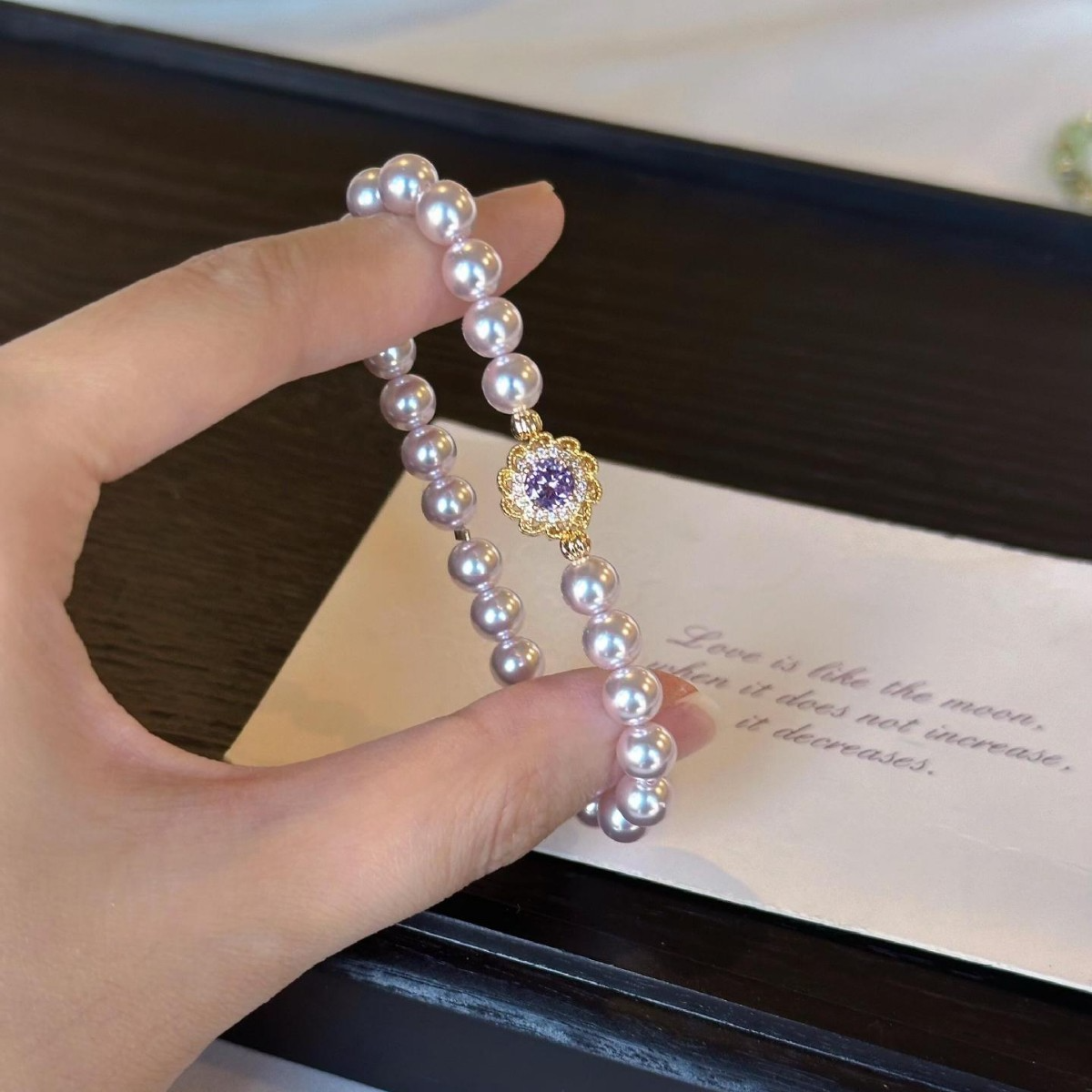 Lavender Charm — Inner Glow Bracelet