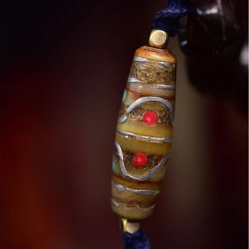 Tibetan Blessings – Handwoven Spiritual Bracelet