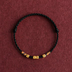Fortune Keeper— Handmade Red String Bracelet