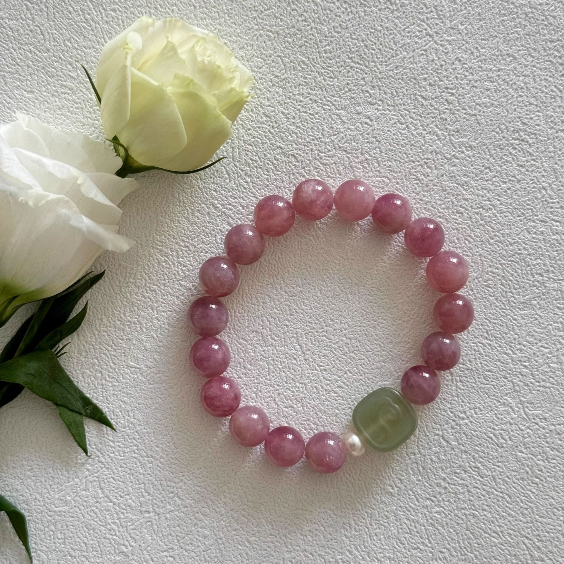Love & Self-Healing — Rose Quartz Crystal Bracelet