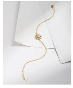 Shine Bright Like A Diamond – S925 Silver Snowflake Bracelet with Moissanite