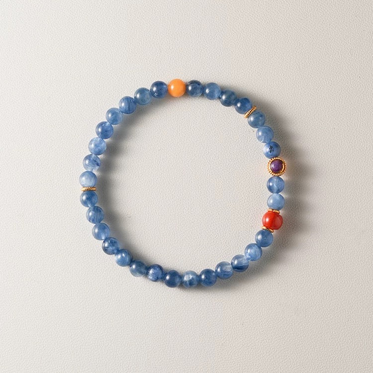 Kyanite Bracelet – Handmade Jewelry for Meditation, Zen Lifestyle & Balance