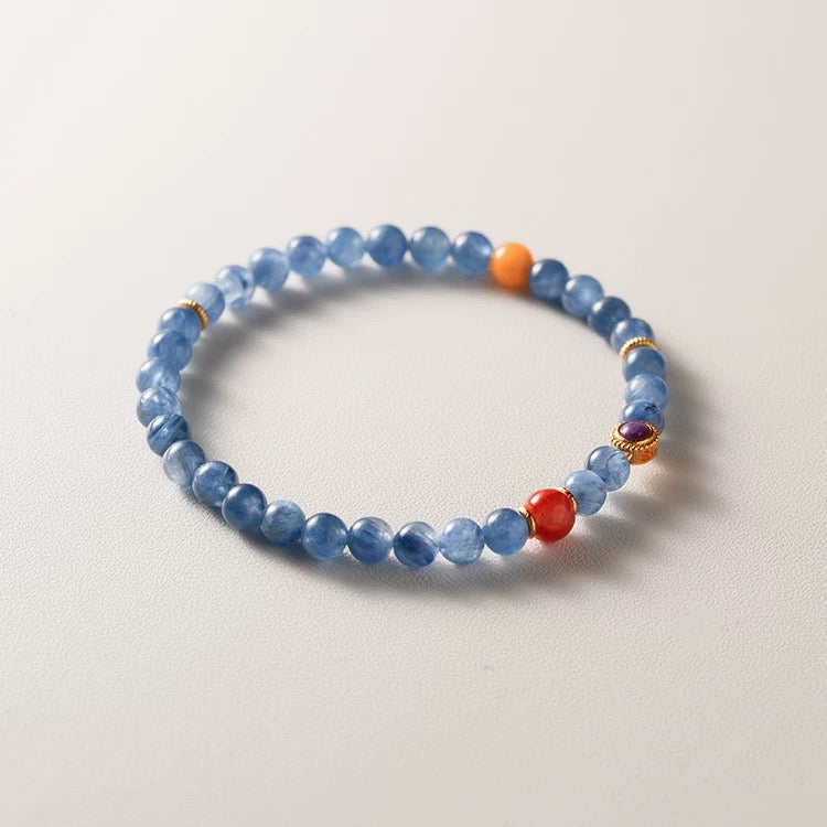 Kyanite Bracelet – Handmade Jewelry for Meditation, Zen Lifestyle & Balance