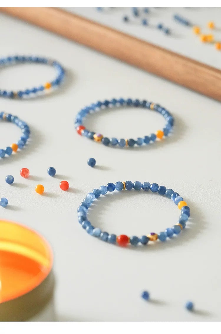 Kyanite Bracelet – Handmade Jewelry for Meditation, Zen Lifestyle & Balance