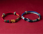 The Knot of Serendipity – Handcrafted Couple Bracelet of Unity & Love