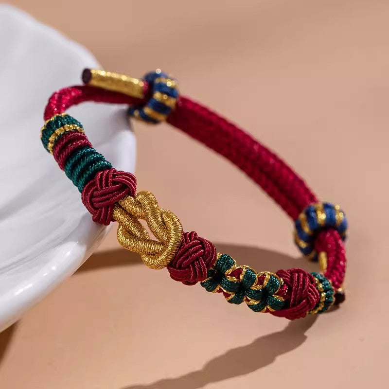 The Knot of Serendipity – Handcrafted Couple Bracelet of Unity & Love