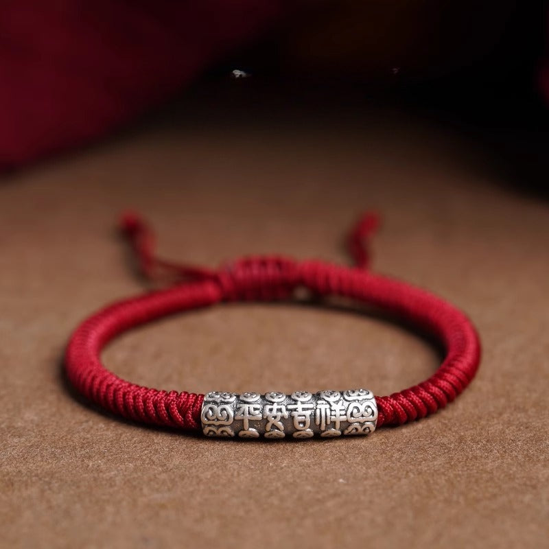 Peace & Prosperity Red String Bracelet | Good Luck & Protection